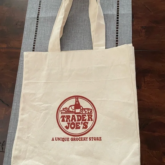 Trader Joe's Canvas Tote Bag - Picture 2 of 7